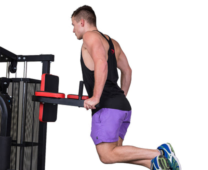 Powertrain Multi-Station Home Gym with Punching Bag - 165lbs