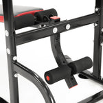 Powertrain Multi Station Pull-up Chin-Up Tower with Exercise Bench