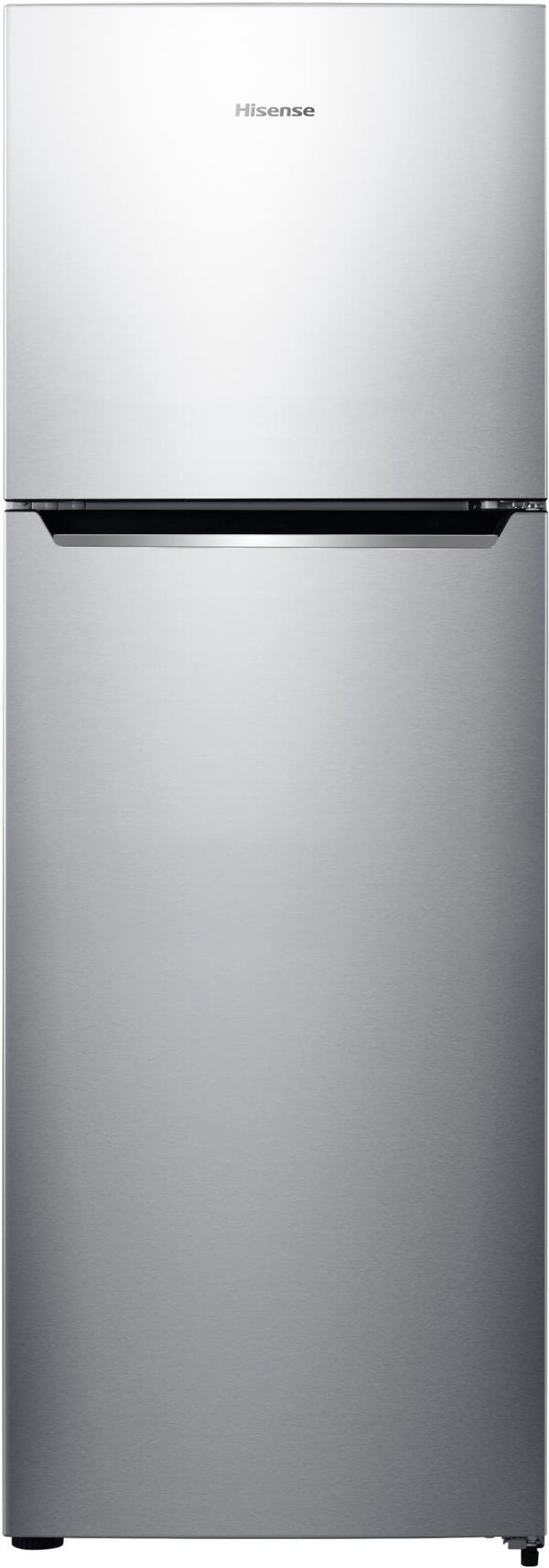  Hisense 326l top mount fridge (s/less steel)