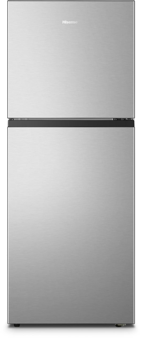  Hisense hr6tff223s 223l top mount fridge (brushed steel)