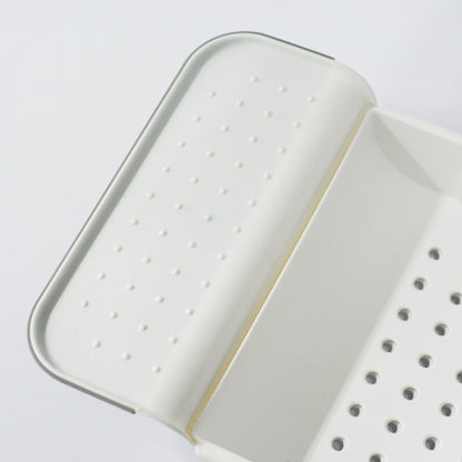 Bath Tub Caddy Toy Organizer Basket Rack Safe White Storage Kids Baby Holder