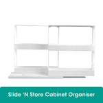 Rack Storage Slide Cabinet Organiser Pantry Kitchen Shelf Spice Jars Can Holder