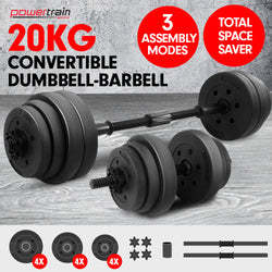 20kg Home Gym Dumbbell Set