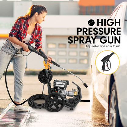 Kolner 7500 8HP 4800psi Petrol Engine Pressure Washer 30m Hose Cleaner
