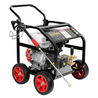 Kolner 9000 5000psi Petrol Engine Pressure Washer 20m Hose Cleaner