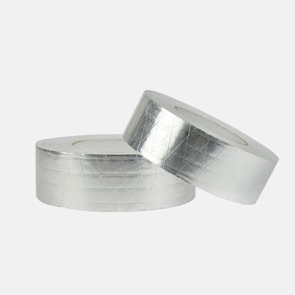 Reinforced Aluminium Foil Tape Insulation Heating Duct Silver 50mm x 50M