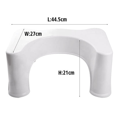 Potty Stool Sit Squat Toilet Step Stool Healthy Colon Aid Constipation Relief
