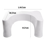 Potty Stool Sit Squat Toilet Step Stool Healthy Colon Aid Constipation Relief