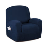 Sofa Cover Recliner Chair Covers Protector Slipcover Stretch Coach Lounge Navy