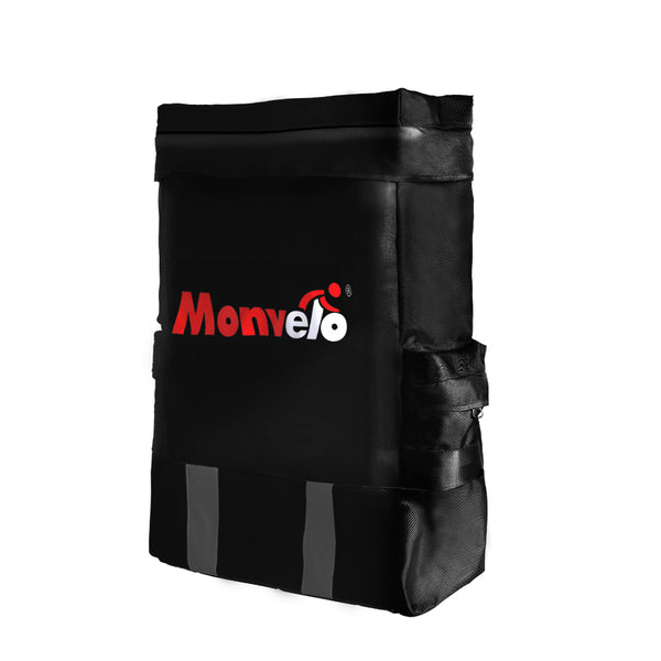  Monvelo Spare Wheel Bag Recovery Accessory Trash Storage Bin 60L Rear Snatch BK