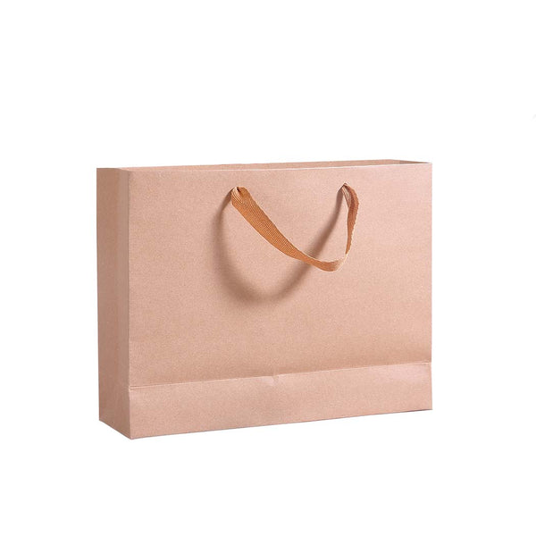  50x Brown Gift Carry Paper Bag