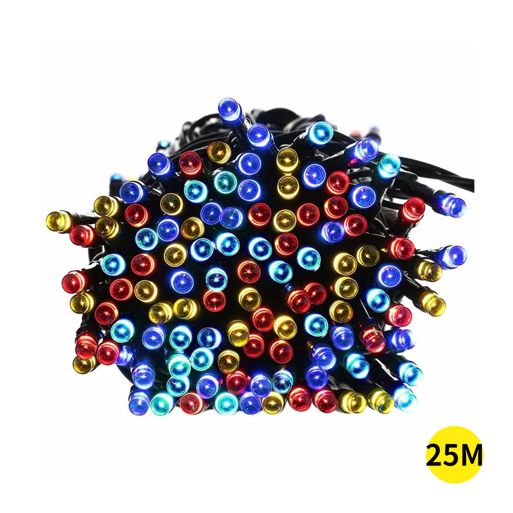 25M 200LED String Solar Powered Fairy Lights