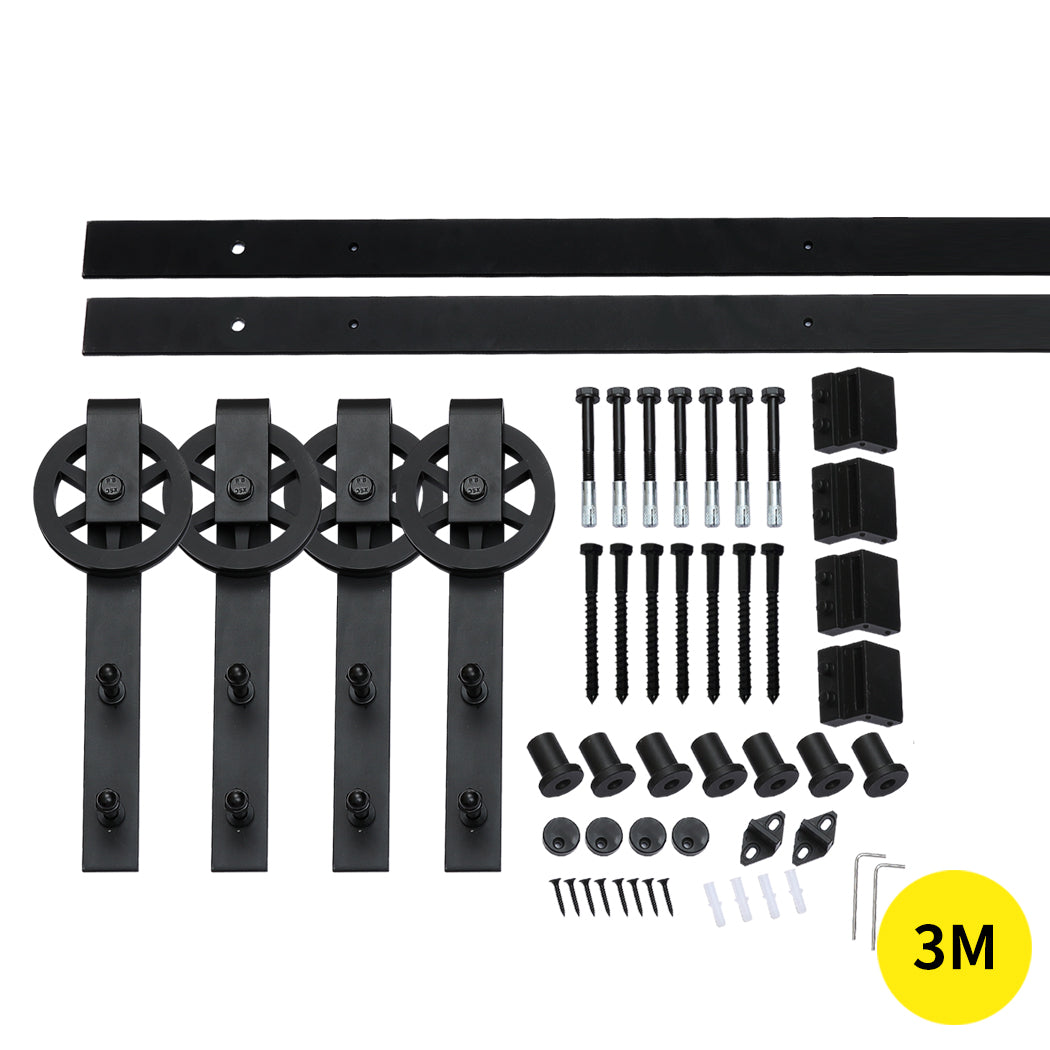 3M Antique Classic Style Single Sliding Roller Kit
