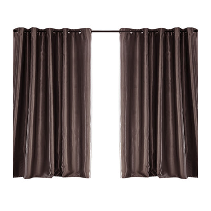 Bedroom Blockout Curtains Taupe 300CM x 230CM