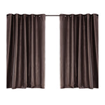 Bedroom Blockout Curtains Taupe 300CM x 230CM