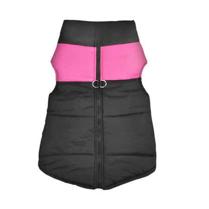 PaWz Dog Winter Jacket Padded Waterproof Pet Clothes Windbreaker Vest Coat Pink