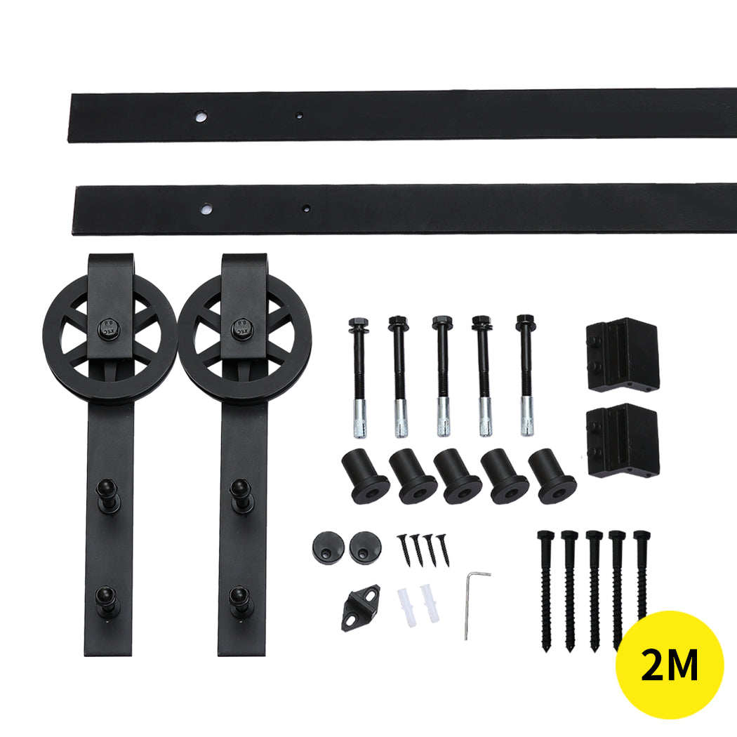 2M Antique Classic Style Single Sliding Roller Kit