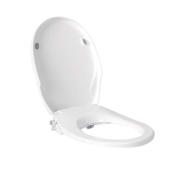  Non Electric Bidet Toilet Seat Dual Nozzles Cover Bathroom Spray Water Wash