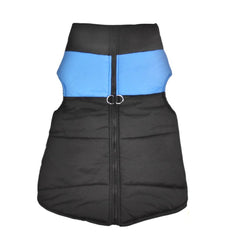 PaWz Dog Winter Jacket Padded  Pet Clothes Windbreaker Vest Coat 4XL Blue