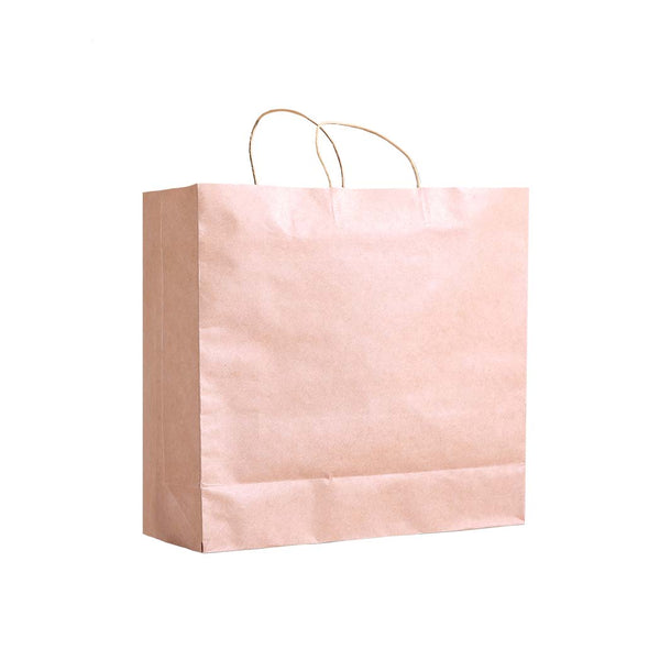  50x Brown Paper Bag Kraft Eco Recyclable