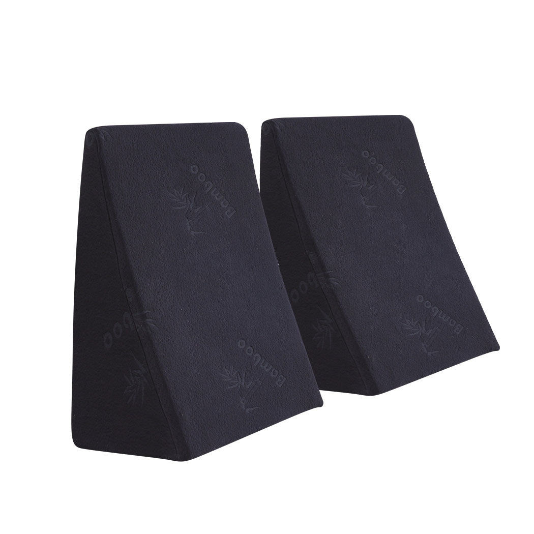 Bed Wedge Pillow Cushion Back Support with Cover