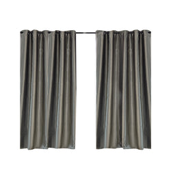 Bedroom Blockout Curtains Grey 180CM x 213CM