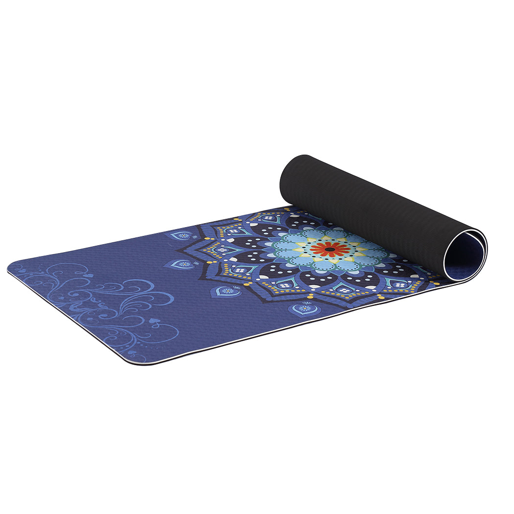 Dual Layer Eco Friendly Exercise Fitness Yoga Mat Type 1