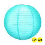 Paper Lanterns Sky Blue Colour
