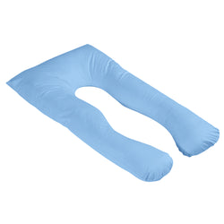 Maternity Pregnancy Pillow Cases Sky Blue