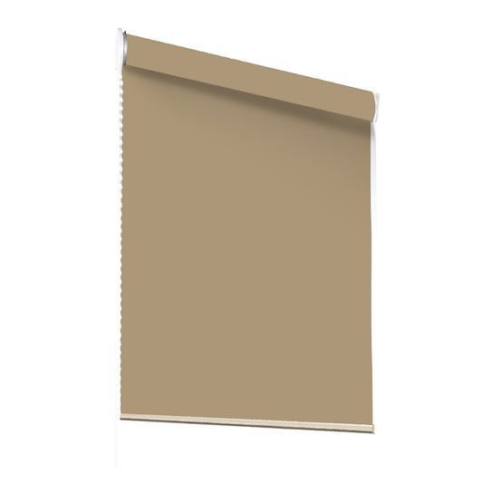 Modern Blockout Roller Blinds Curtain Full Sun Shading Room Tan 120cmx210cm
