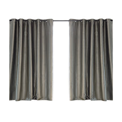 Bedroom Blockout Curtains Grey 300CM x 230CM