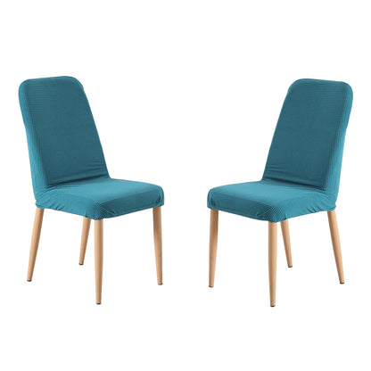 2x Dining Chair Slipcover Green