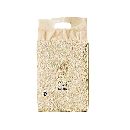 6L Edible Crystals Flushable Pipers Sand Biodegradable Mint X4