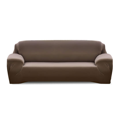 Easy Fit Stretch Couch Sofa Slipcovers Protectors Covers 3 Seater Taupe