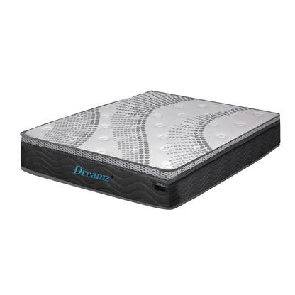 Mattress Pocket Spring Cool Gel Euro Top Medium Soft 30CM
