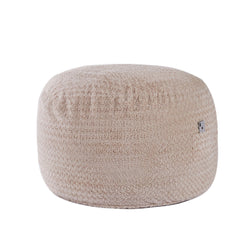 Extra Large Lounger Indoor Lazy Bean Bag Cream 
