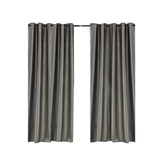 Bedroom Blockout Curtains Grey 140CM x 230CM