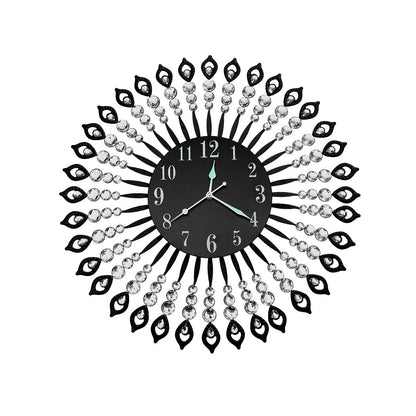 Luxury Modern Wall Clock Black