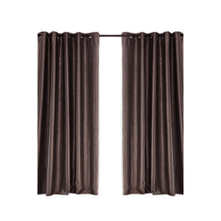 Bedroom Blockout Curtains Taupe 140CM x 230CM