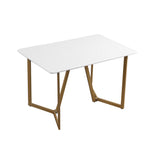 Modern and stylish Generous 4-seater Dining Table-White