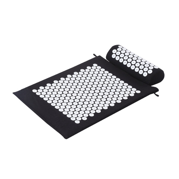  Muscle tension and pain relief Acupressure Mat Black 68 x 42cm