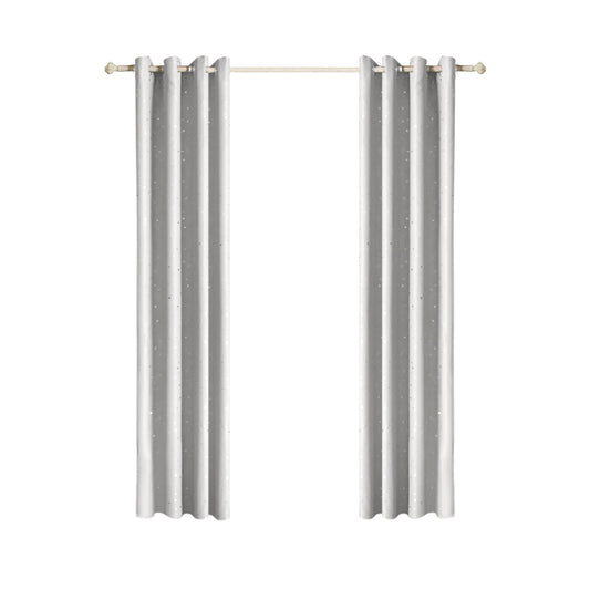Blackout Curtains 3 Layers Eyelet Pure Fabric
