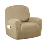 Sofa Cover Recliner Chair Covers Protector Slipcover Stretch Coach Lounge Sand