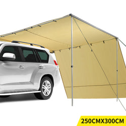 Mountview 2.5x3M Car Side Awning Extension Roof Rack Covers Tents Shades Camping