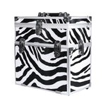 Portable Makeup Suitcase 5 in 1 Zebra
