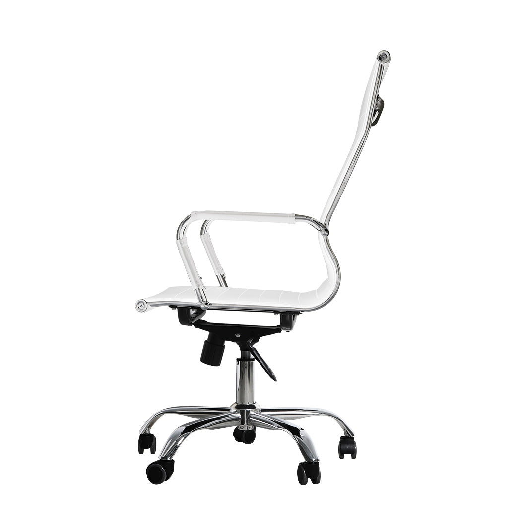 Gaming Chair High-Back Computer White
