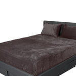 Fully elastic fitted sheet Double Size Mink