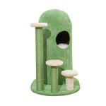 Cat Tree Tower Play Pet Activity Kitty Bed-Green