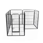 8 Panel Pet Dog Playpen Puppy Exercise Cage Enclosure Fence Cat Play Pen 32''