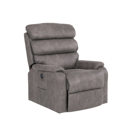 Recliner Chair Electric Lift Chair Armchair Lounge Sofa Grey USB Charge